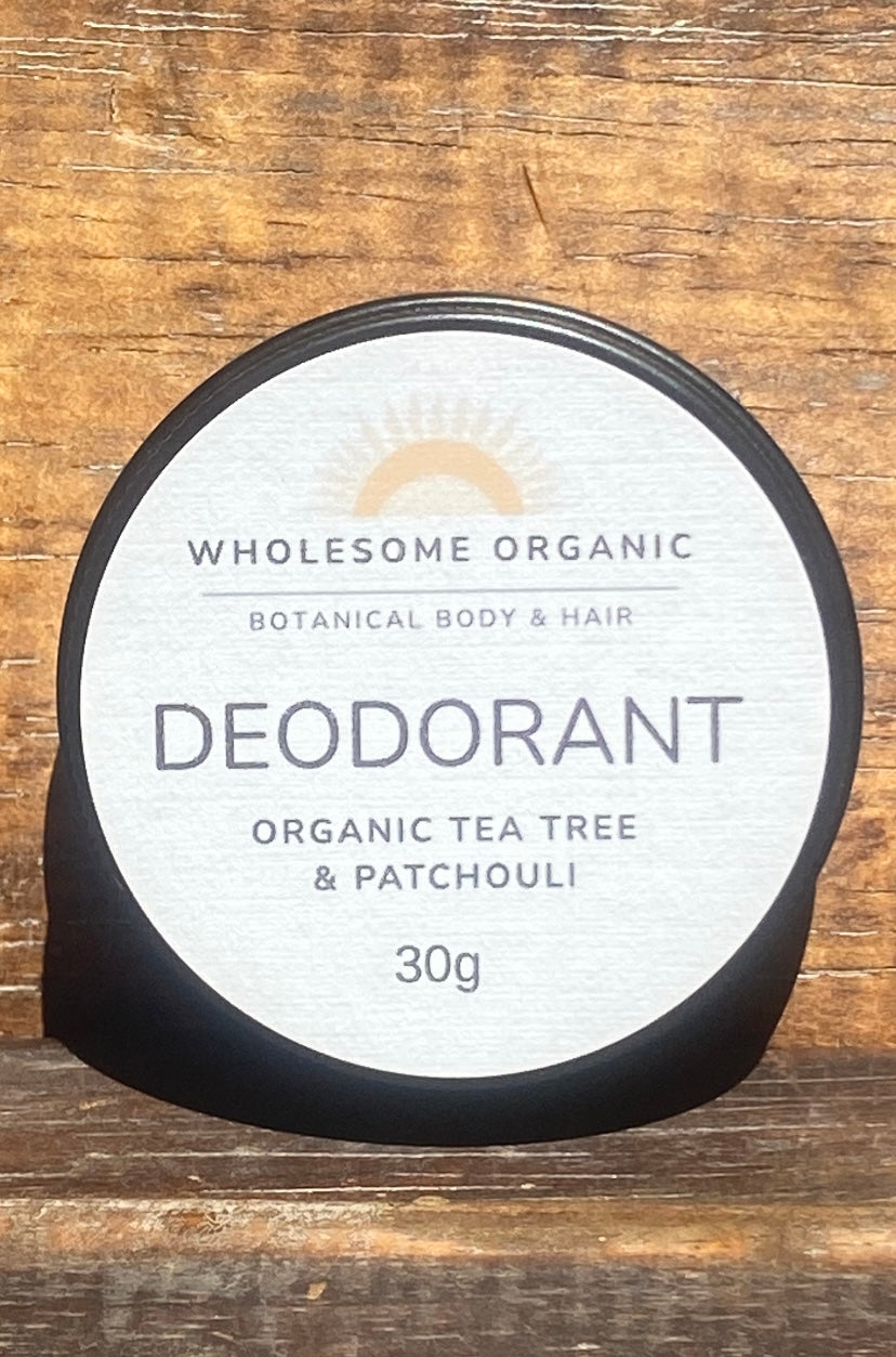 Organic Tea Tree & Patchouli Deodorant