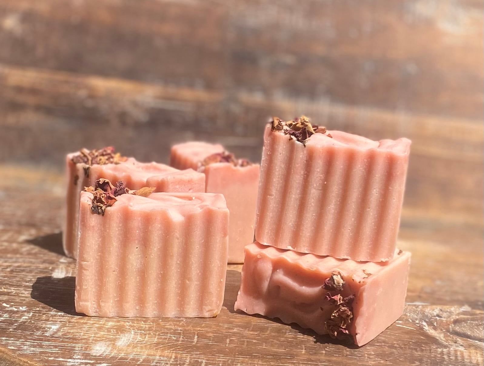 Tallow Soap Rose Geranium & Hibiscus