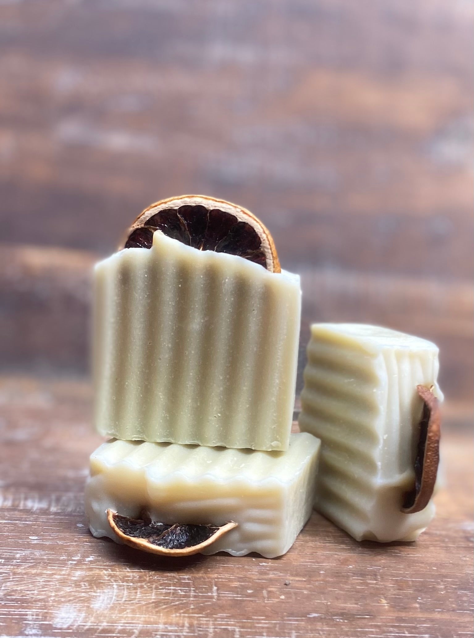 Tallow Soap Zesty Lime & Spirulina