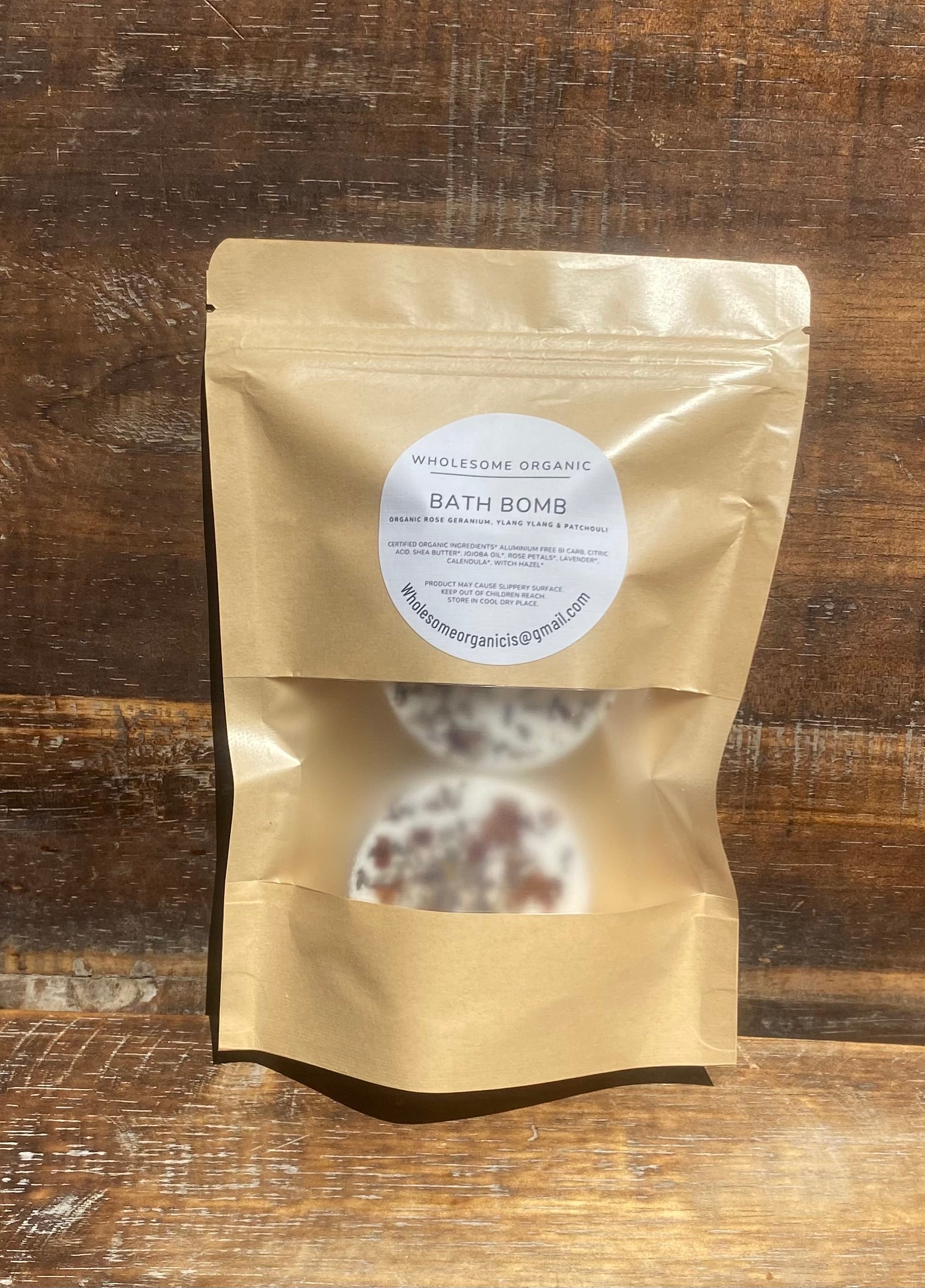 Organic Bath Bomb (2 pcs)