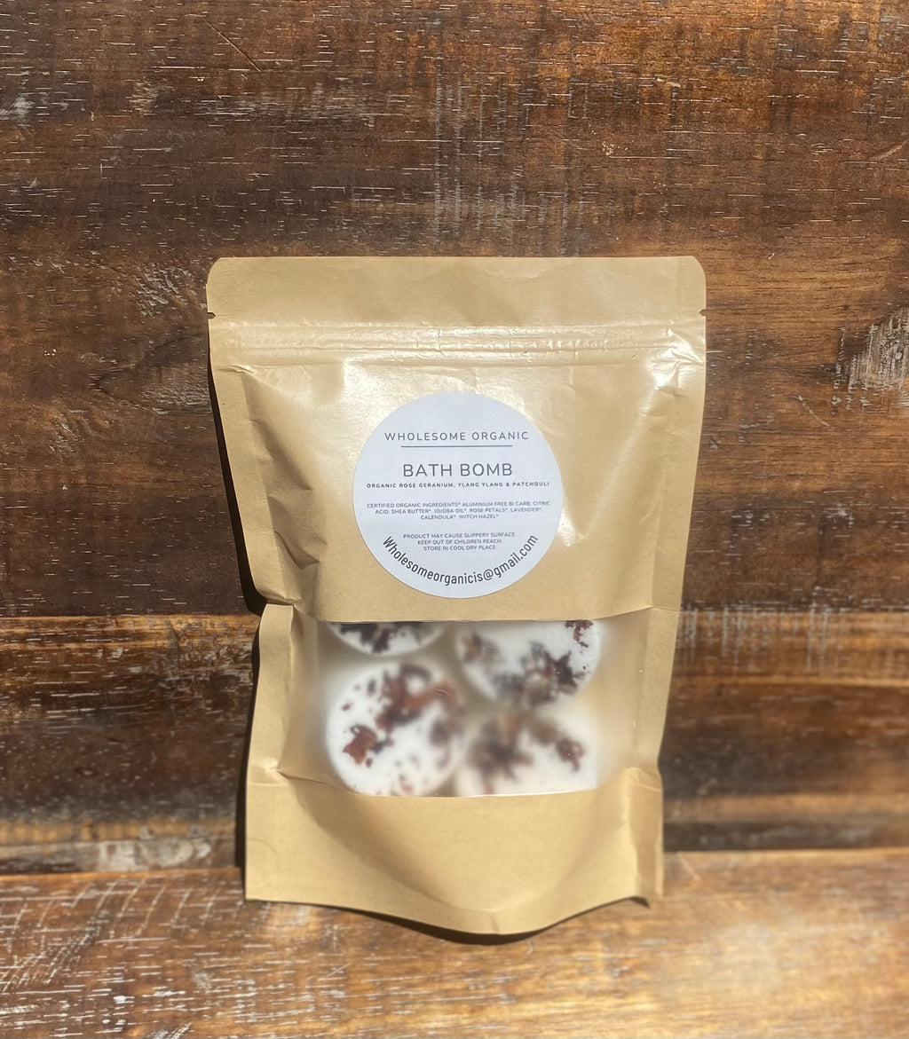 Organic Bath Bomb (4 pcs)