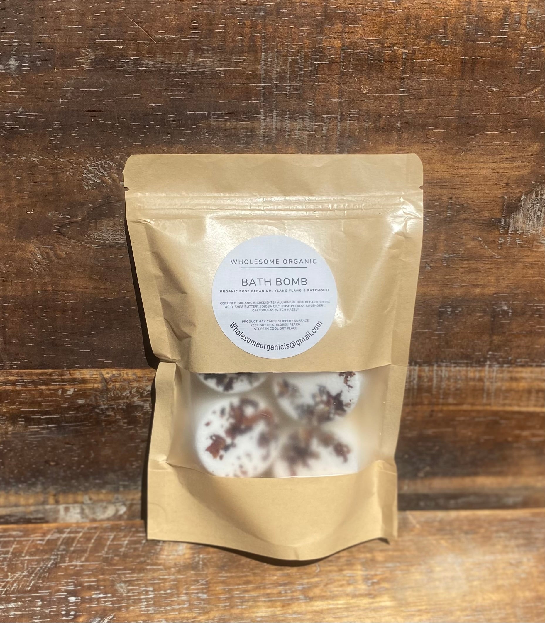 Organic Bath Bomb (4 pcs)