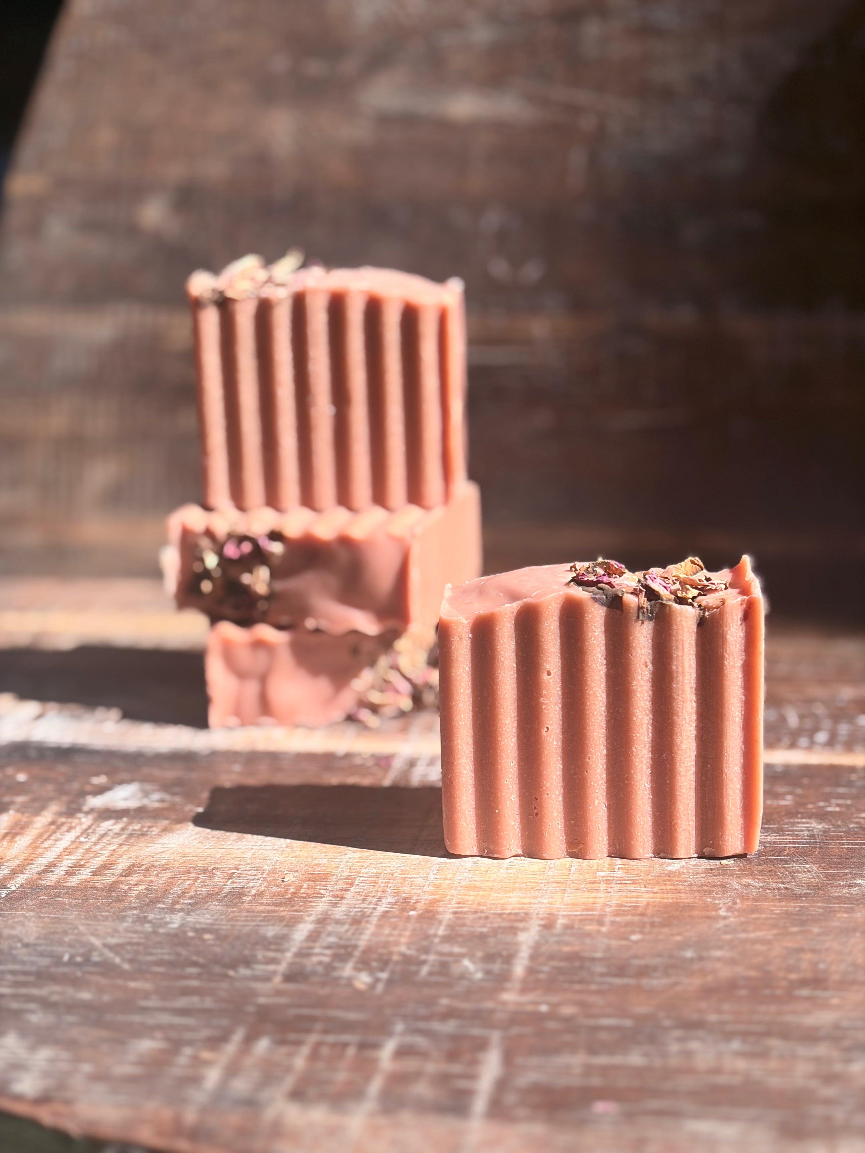 Organic Rose & Aloe Vera Tallow Soap